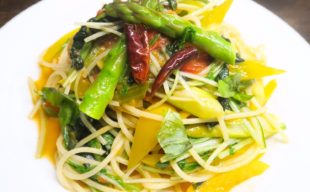 ベジタリアンの方にもおすすめ～9種類の野菜が食べられるベジタブルパスタ