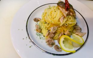 【夏季限定の冷製パスタ】真鰯とレモンの冷製カッペリーニ